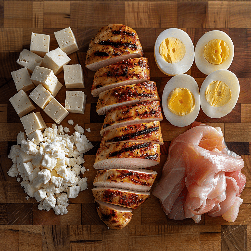 Protein options like chicken and tofu for gluten-free pasta meals,High-Protein Gluten-Free Pasta Meals