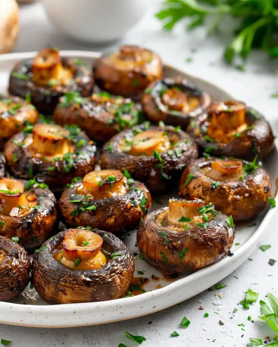 Air Fryer Mushrooms
