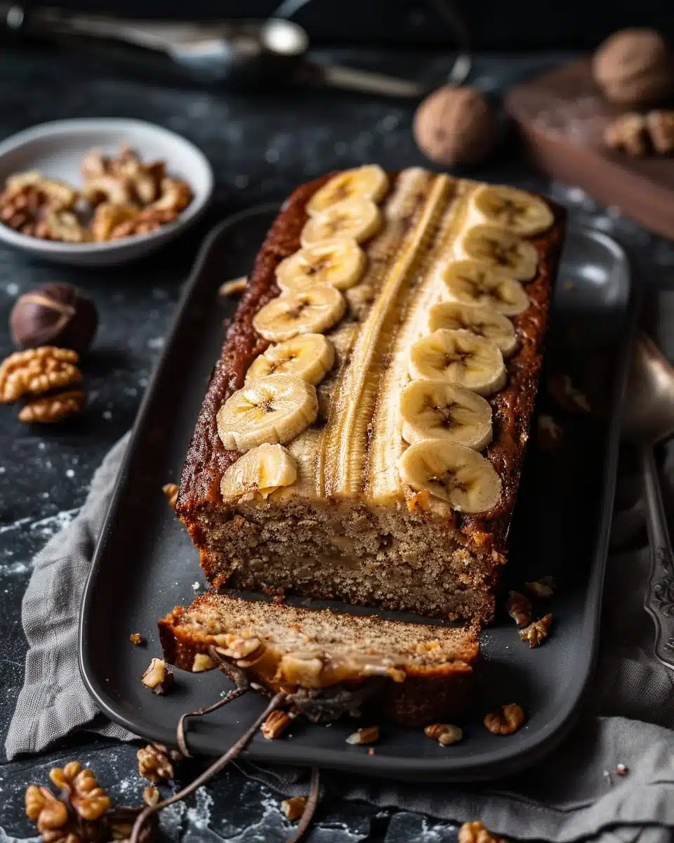 Banana Walnut Cake