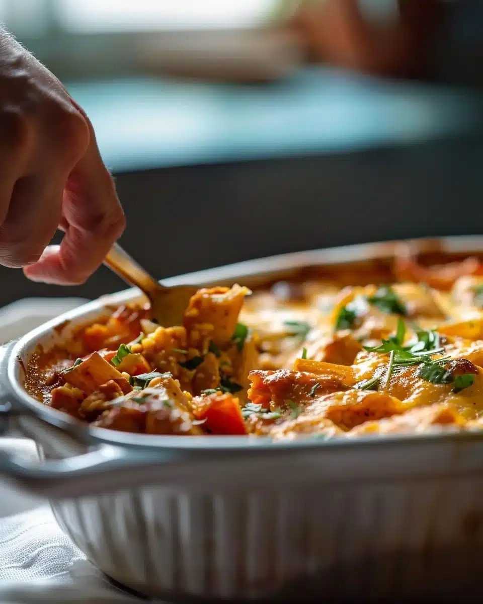 Bang Bang Chicken Casserole