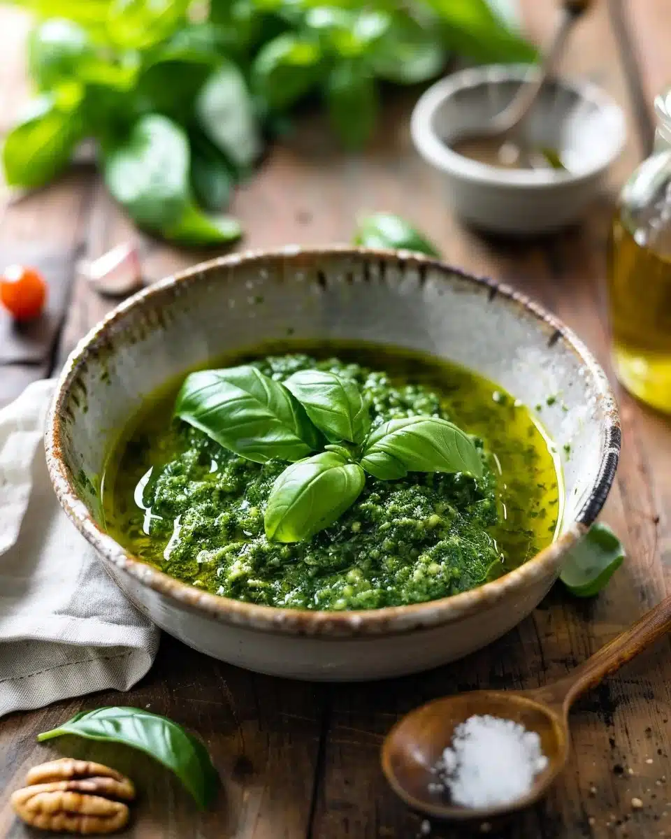 Basil Pecan Pesto