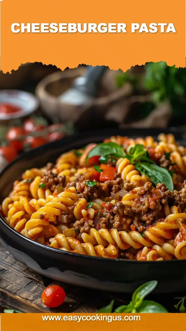 Cheeseburger Pasta
