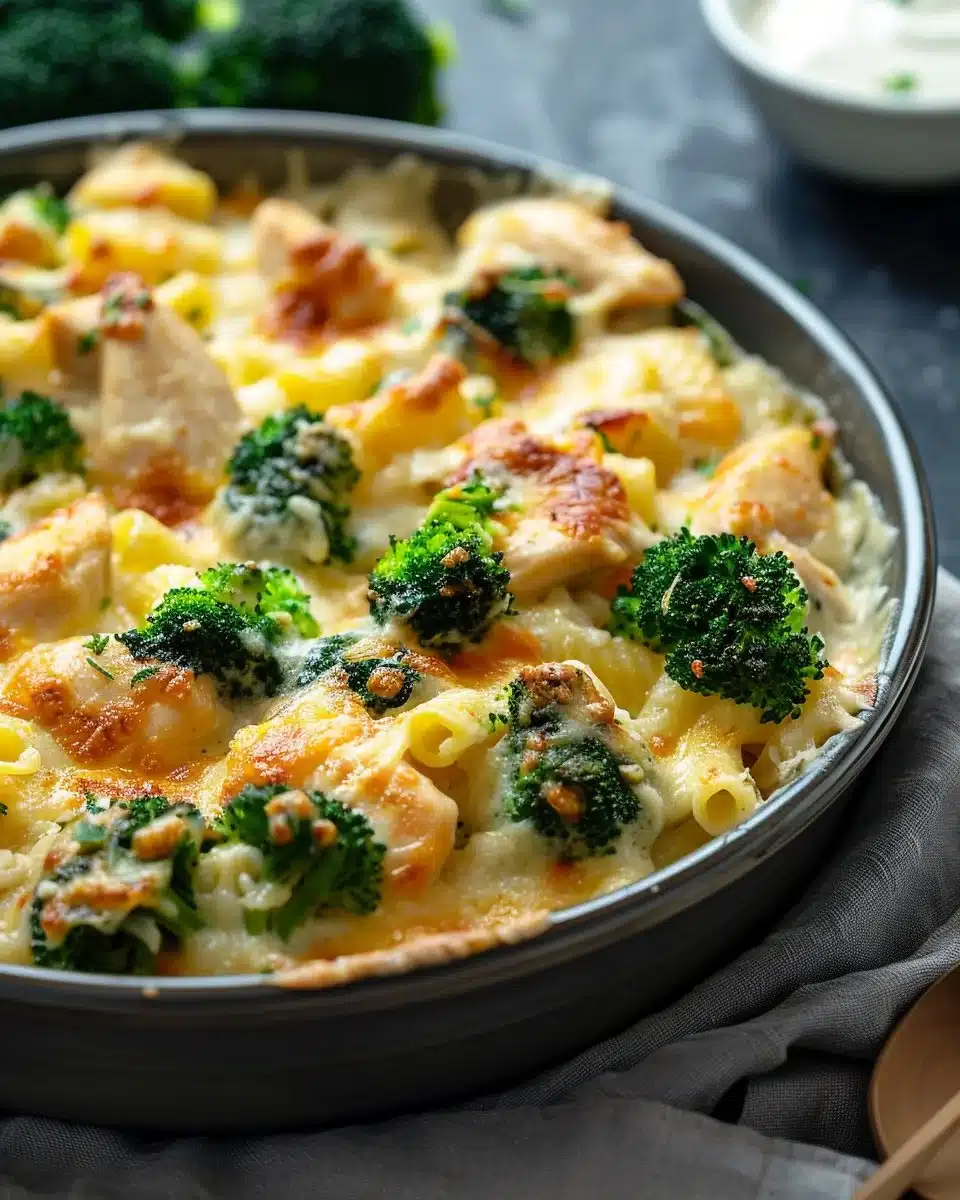 Chicken and Broccoli Pasta Bake