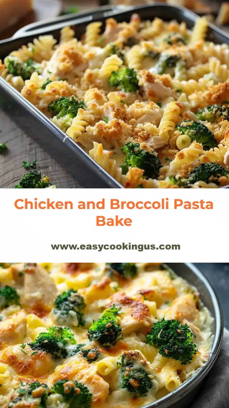 Chicken and Broccoli Pasta Bake