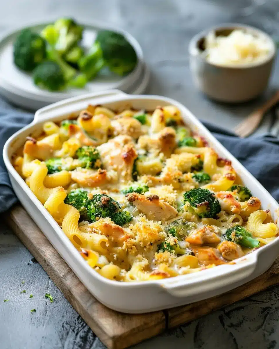 Chicken and Broccoli Pasta Bake