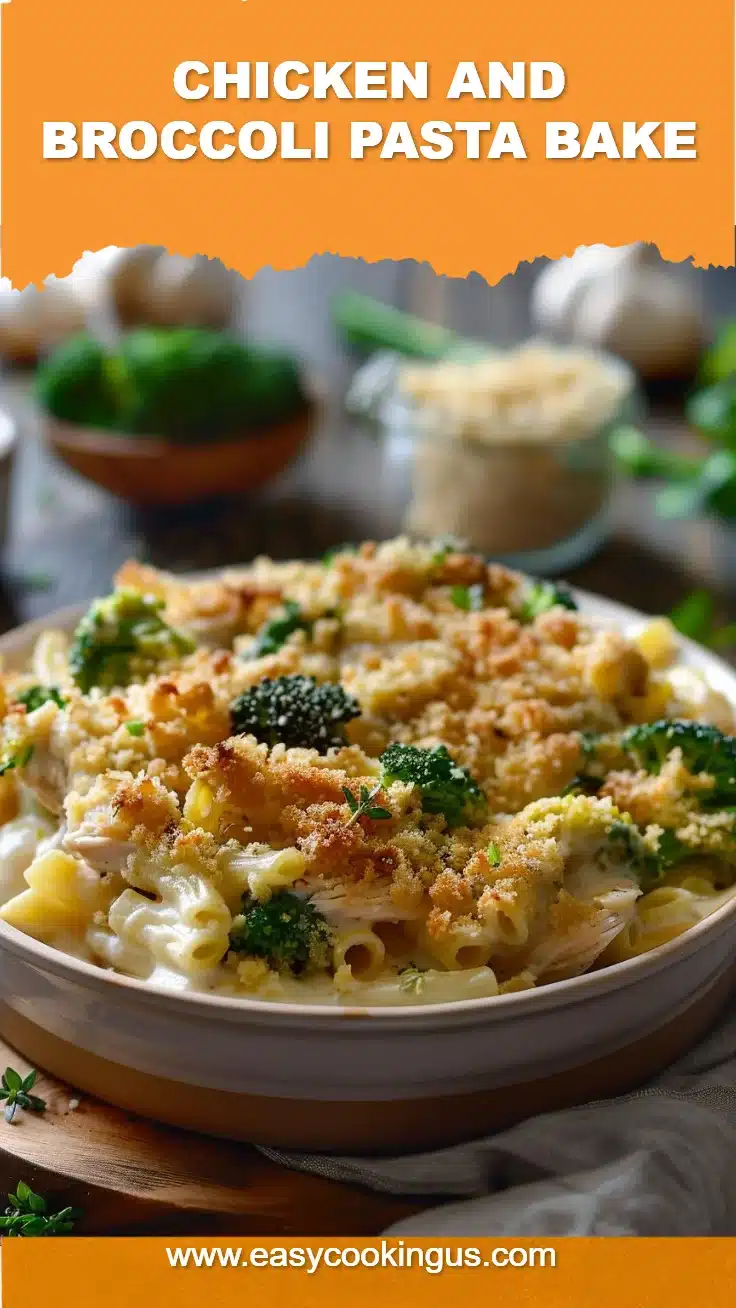 Chicken and Broccoli Pasta Bake
