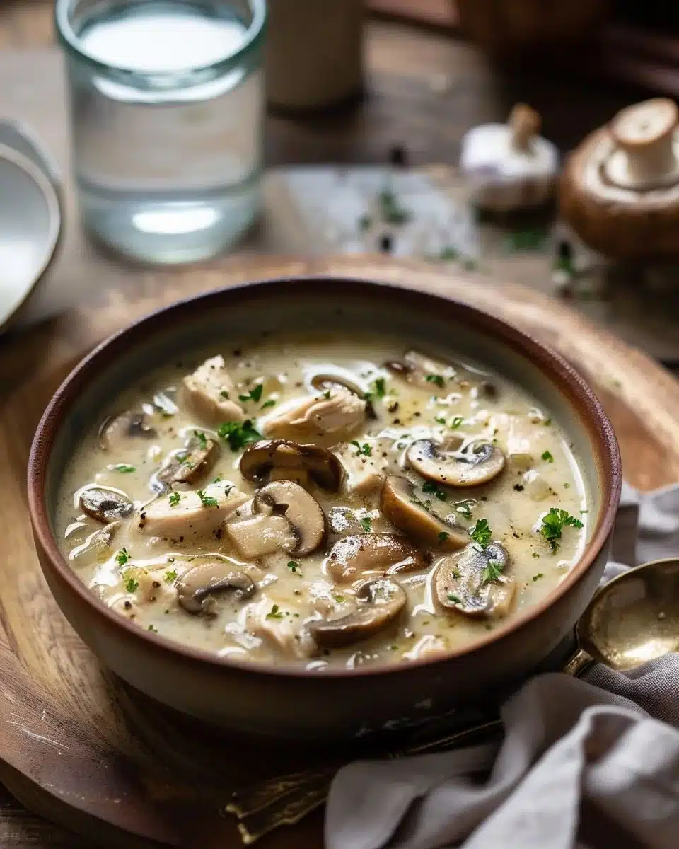 Chicken and Mushroom Soup