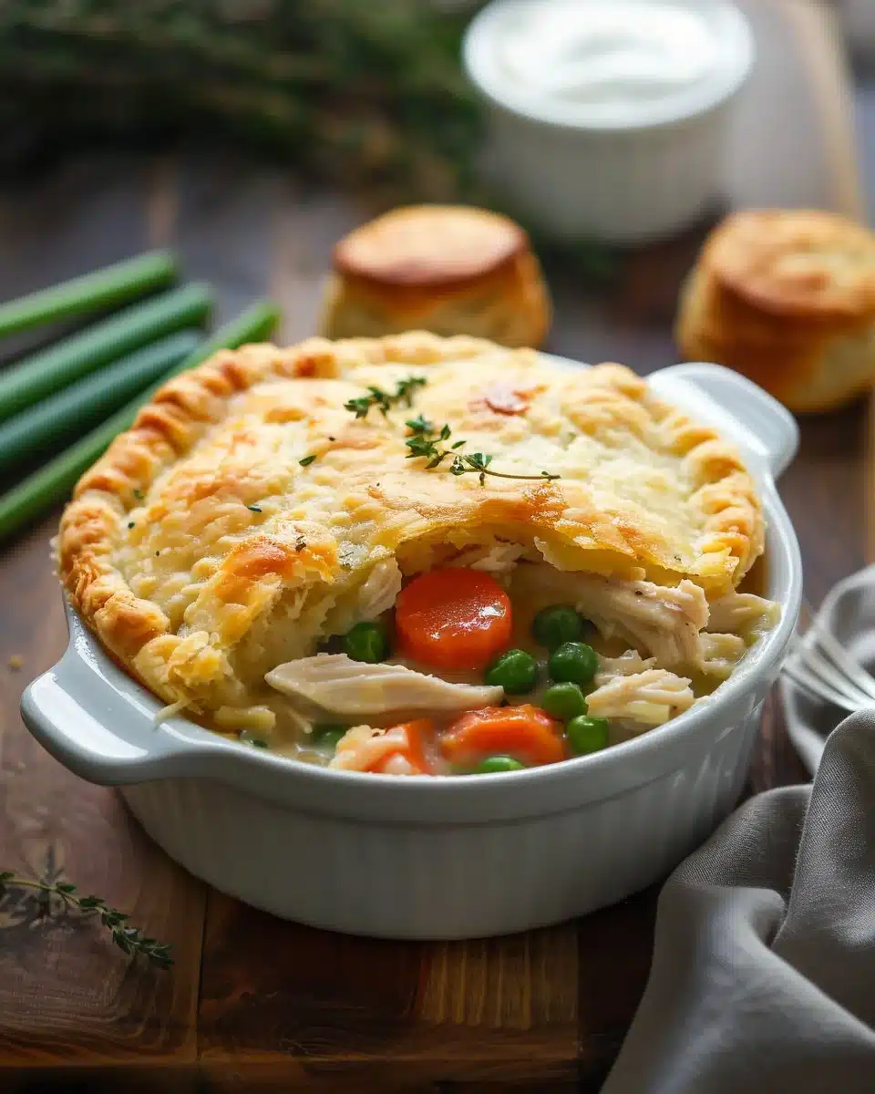 Chicken Pot Pie Casserole