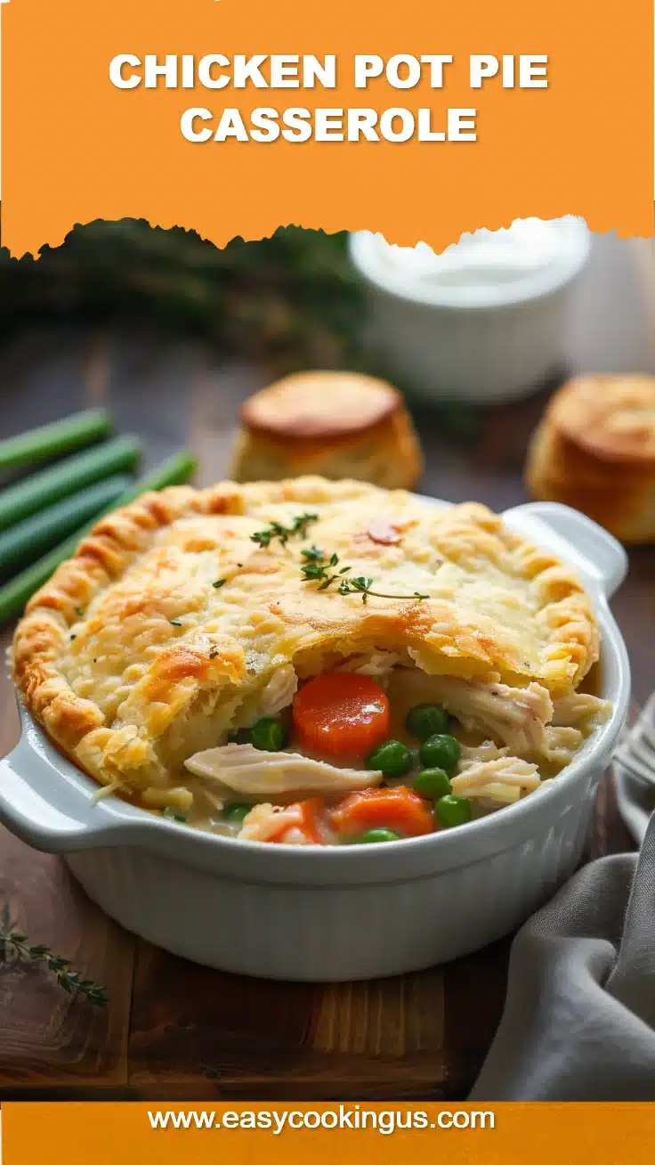 Chicken Pot Pie Casserole