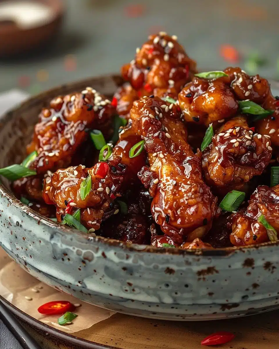 Chinese-Style Fried Chicken Wings