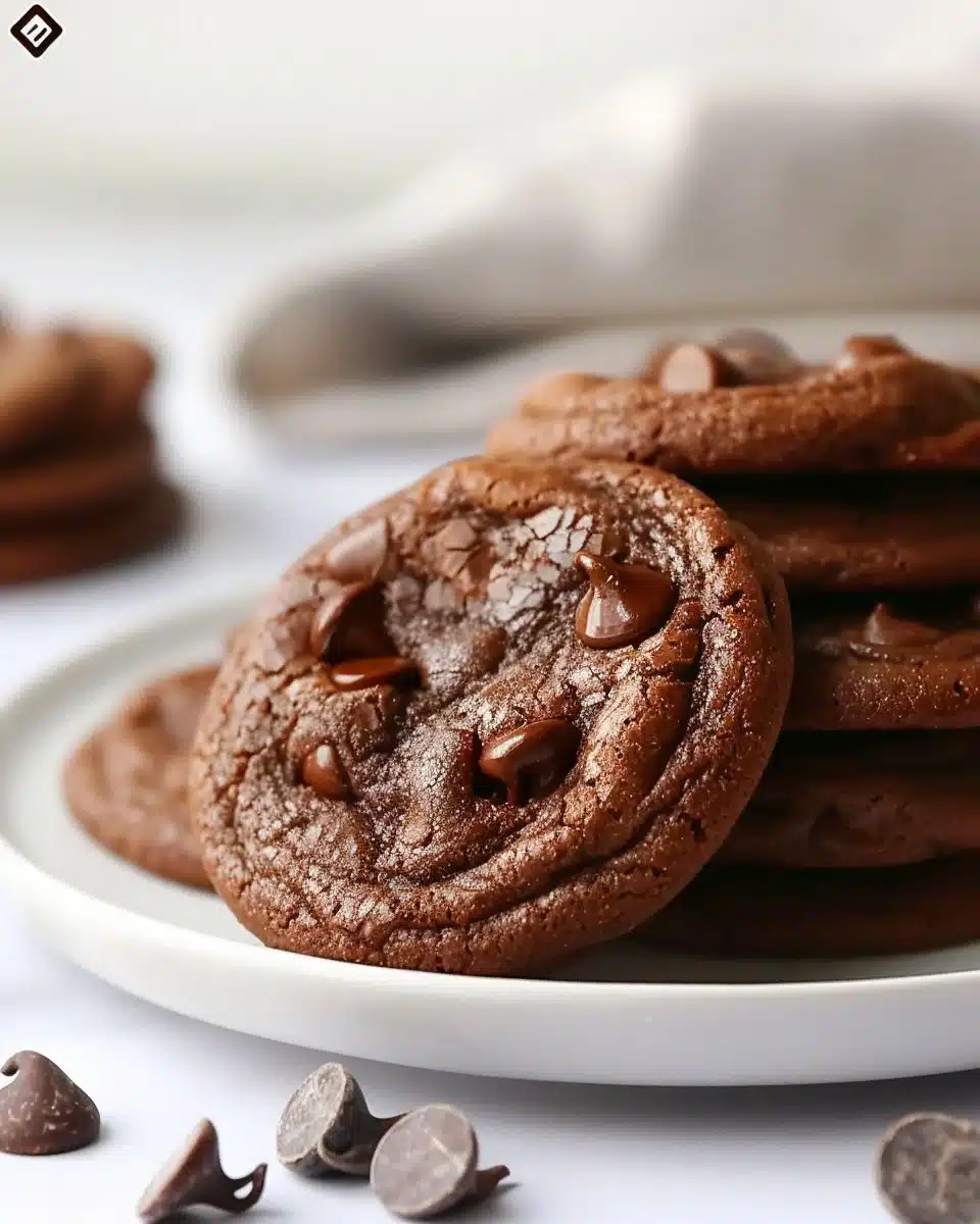 Double Chocolate Chip Cookies