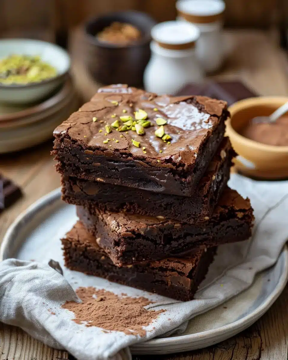 Dubai Chocolate Brownies