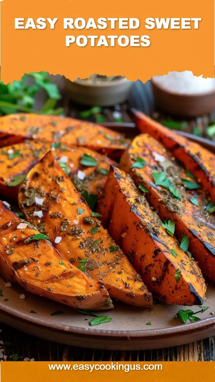 Easy Roasted Sweet Potatoes