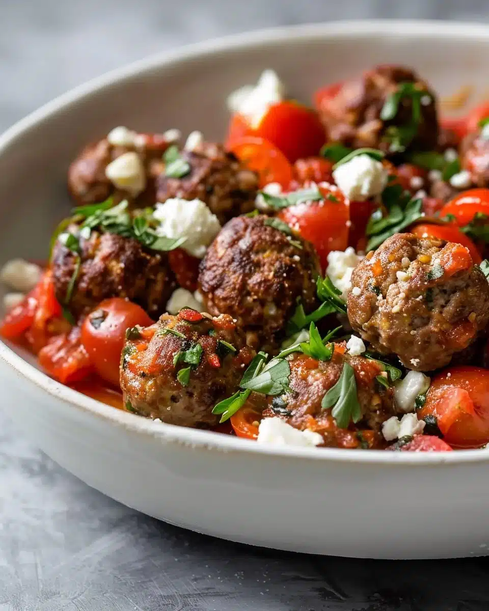 Greek-Style Meatballs
