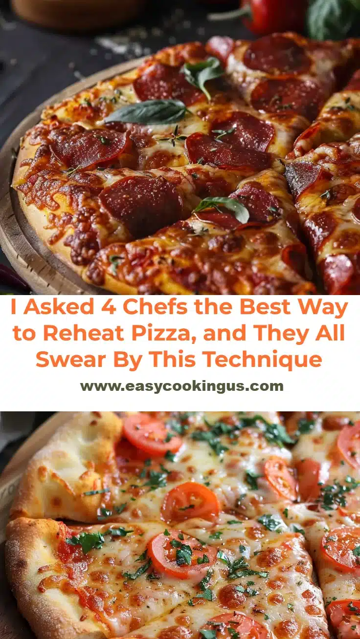 I Asked 4 Chefs the Best Way to Reheat Pizza, and They All Swear By This Technique