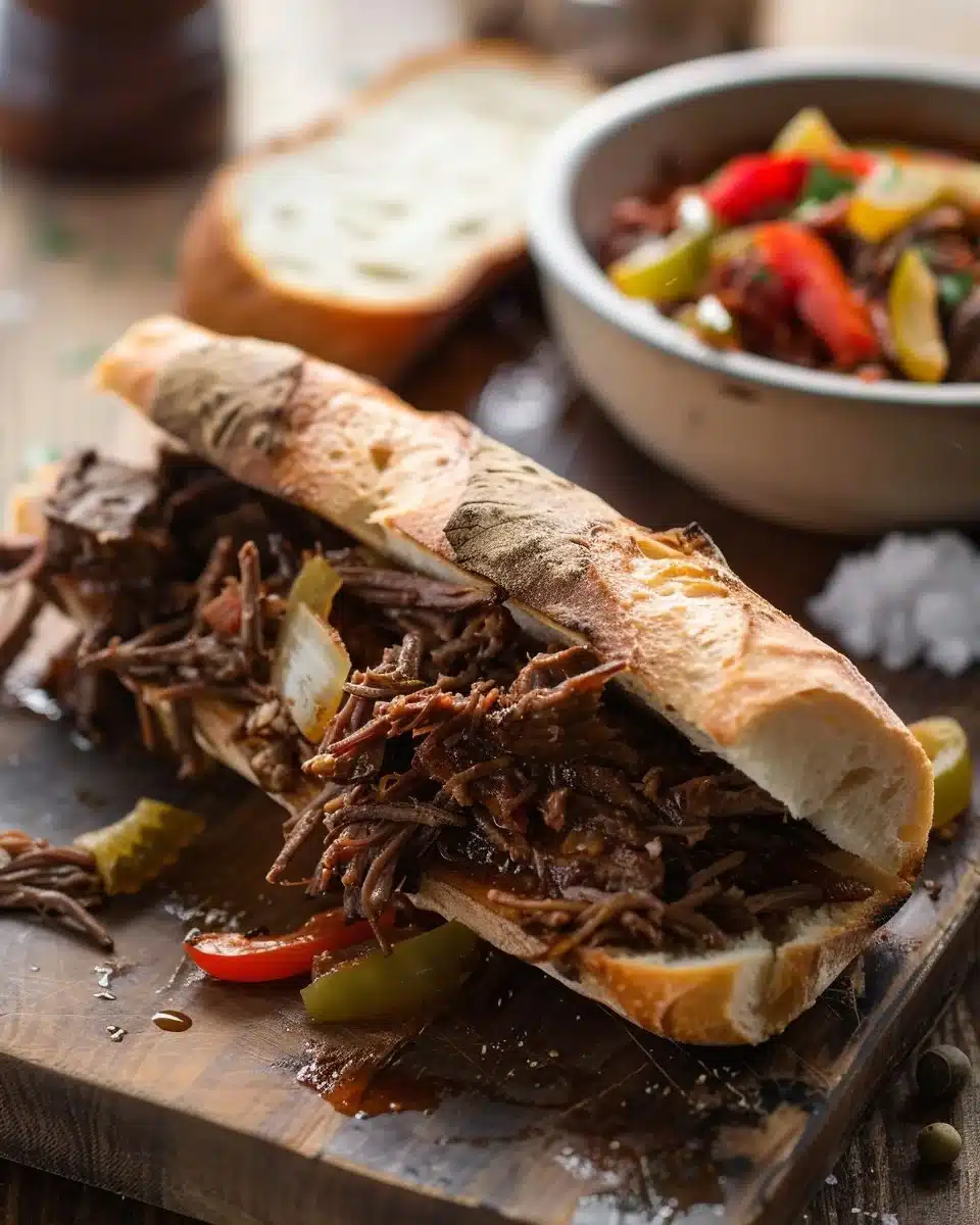 Italian Beef Sandwich