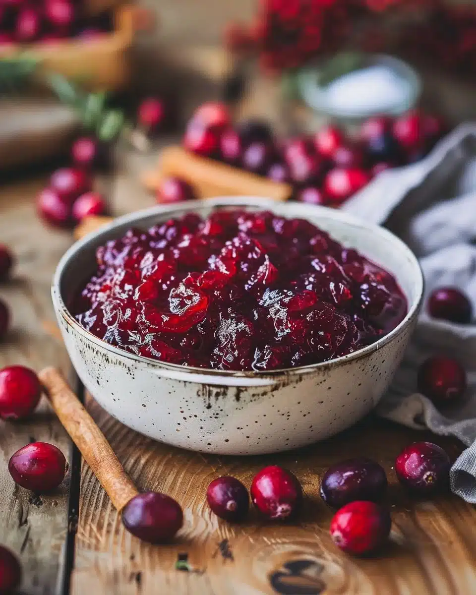 Jamaican Cranberry Sauce