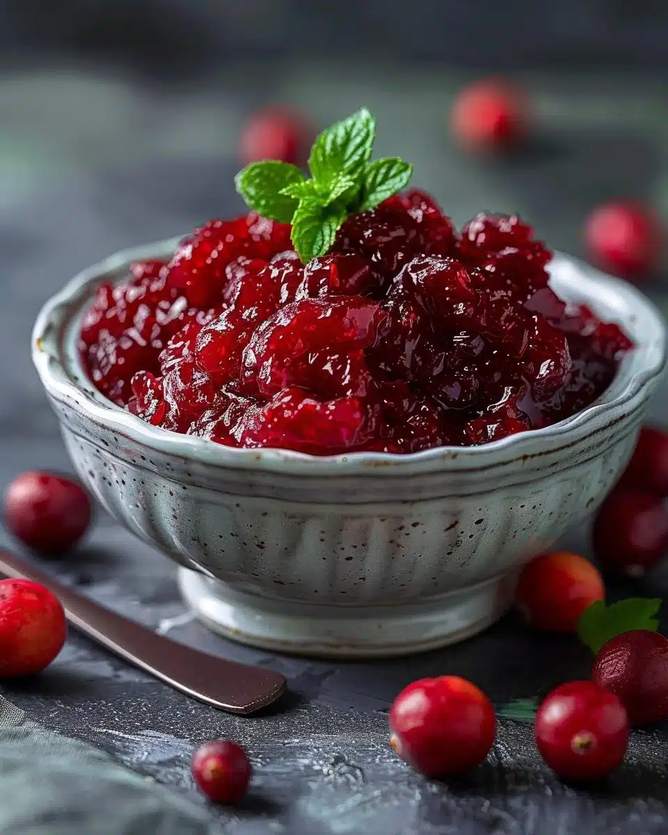 Jamaican Cranberry Sauce