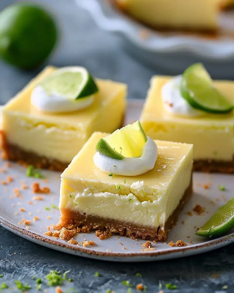 Key Lime Pie Bars