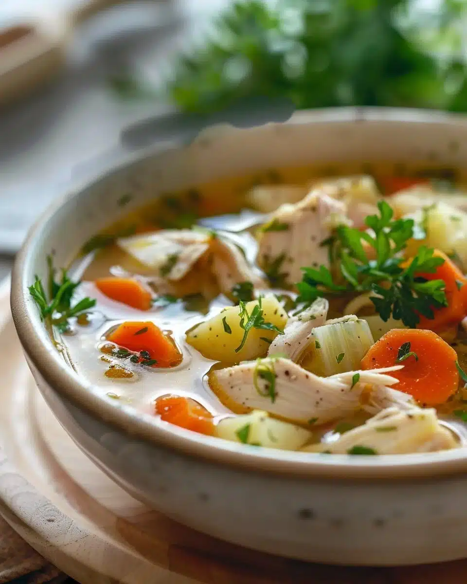Lemon Chicken Soup