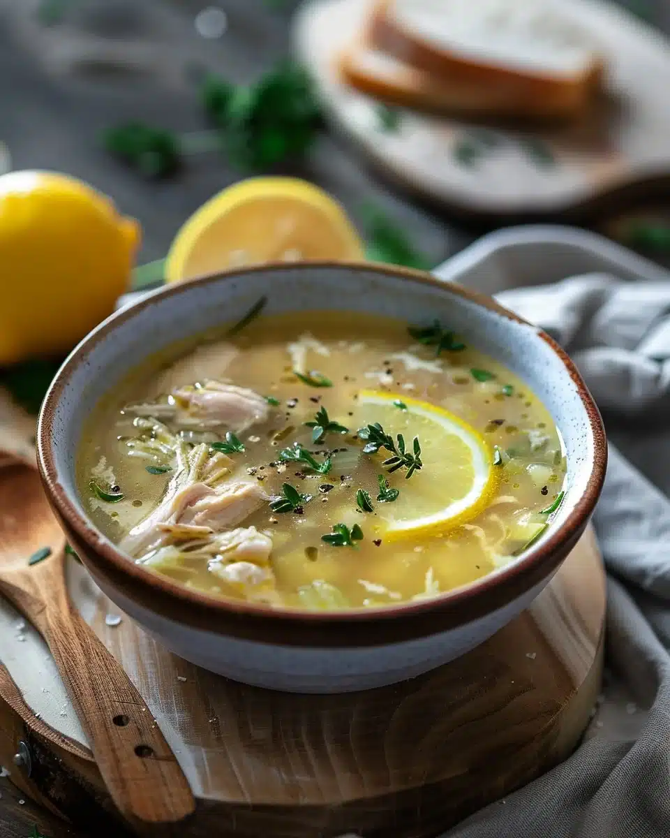Lemon Chicken Soup