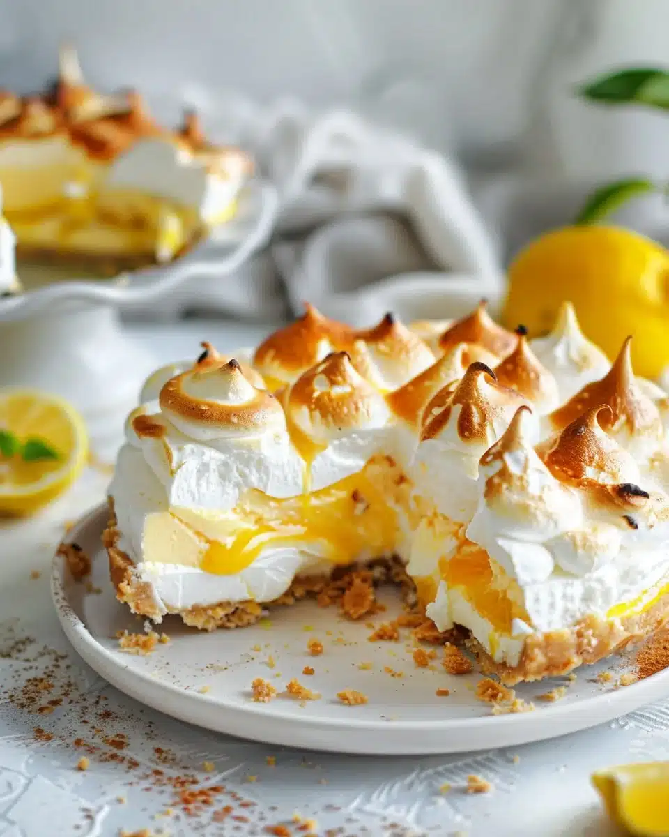 Lemon Meringue Cheesecake