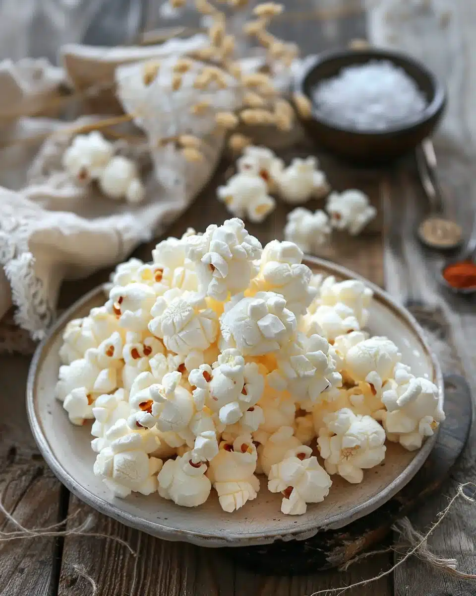 Delicious marshmallow popcorn balls for a sweet treat