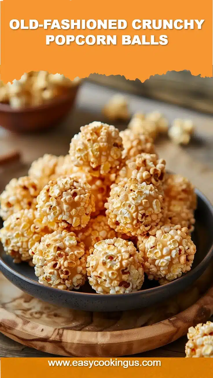 Old-Fashioned Crunchy Popcorn Balls