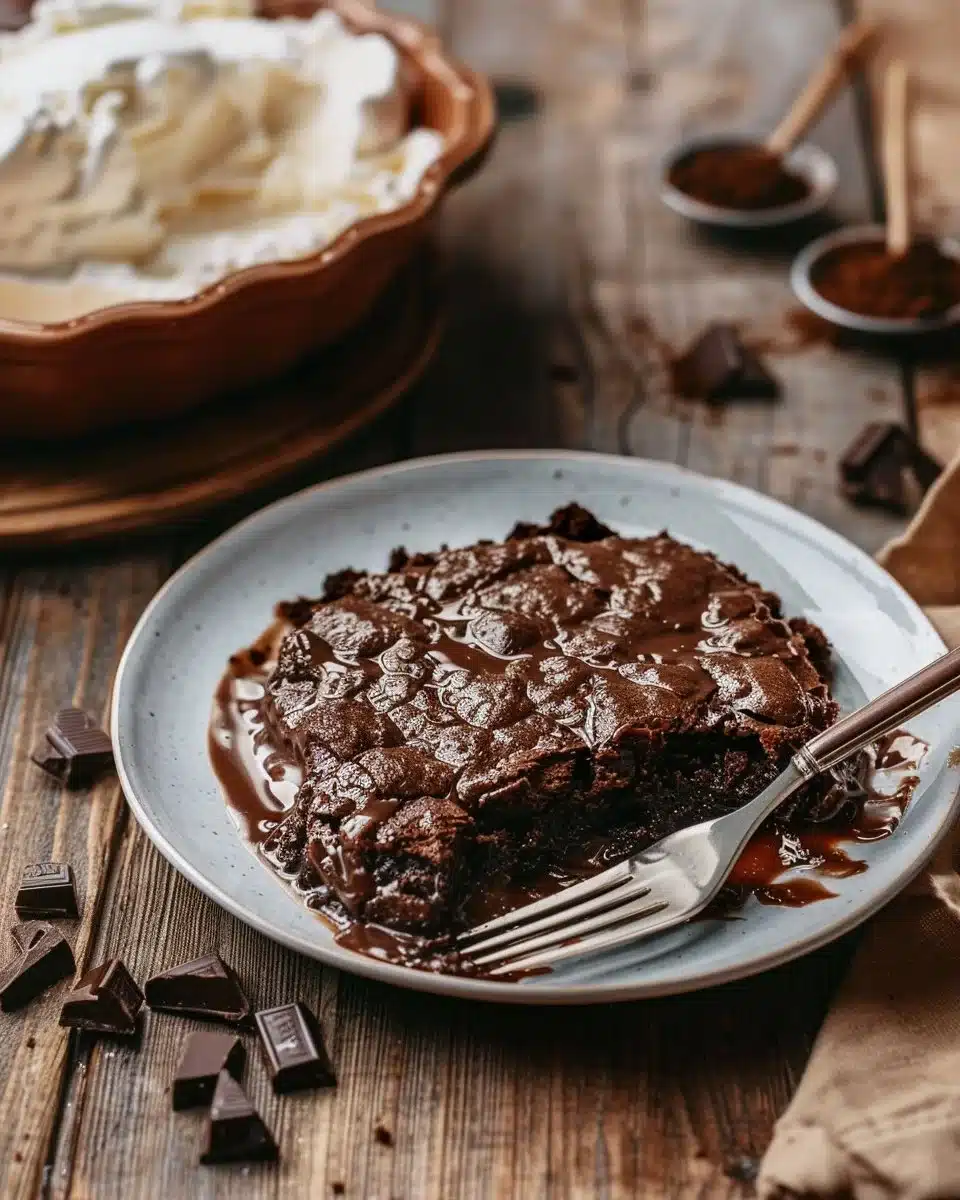 Old-Time Chocolate Cobbler