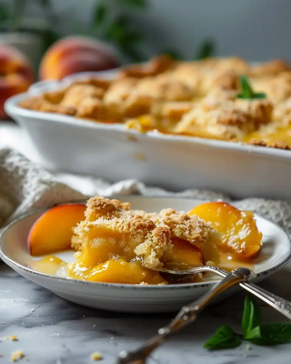 Peach Cobbler