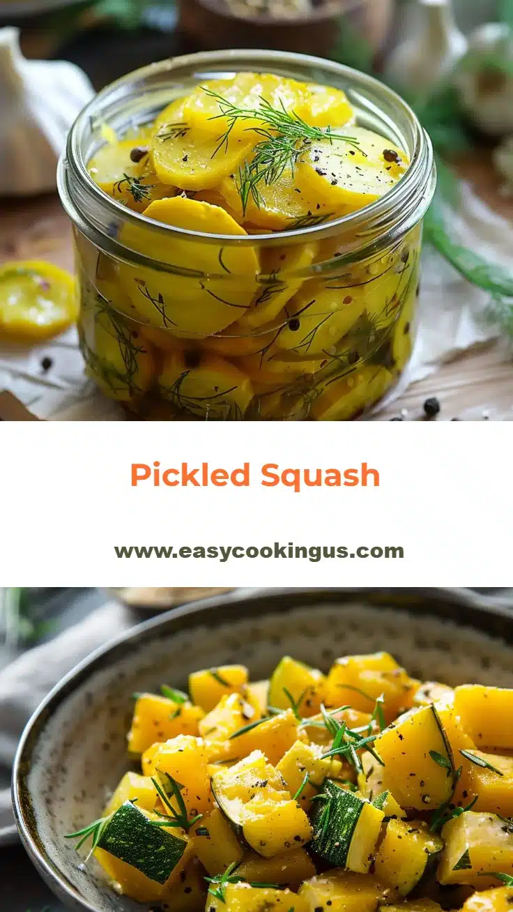 Pickled Squash