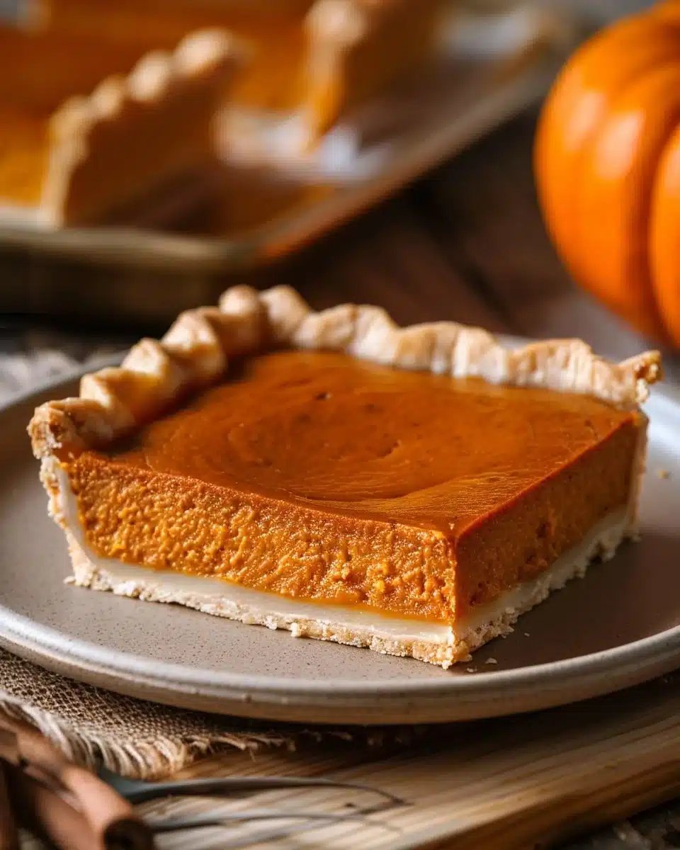 Pumpkin Pie Squares