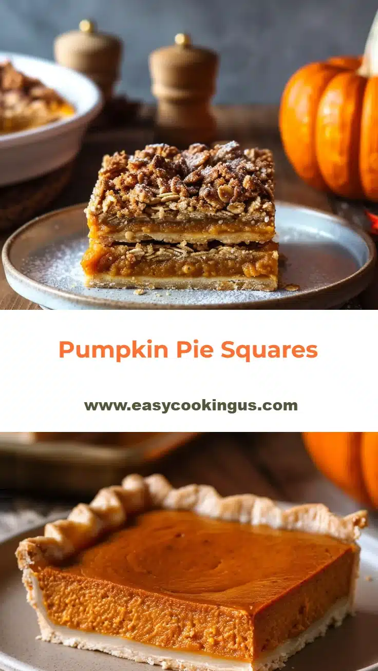Pumpkin Pie Squares