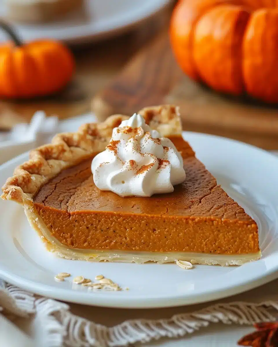 Simple Pumpkin Pie