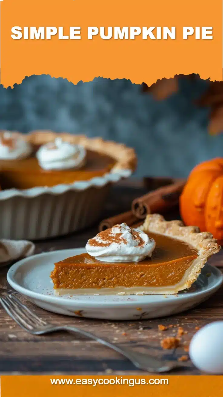 Simple Pumpkin Pie