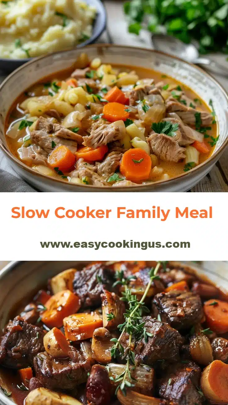 Slow Cooker Family Meal