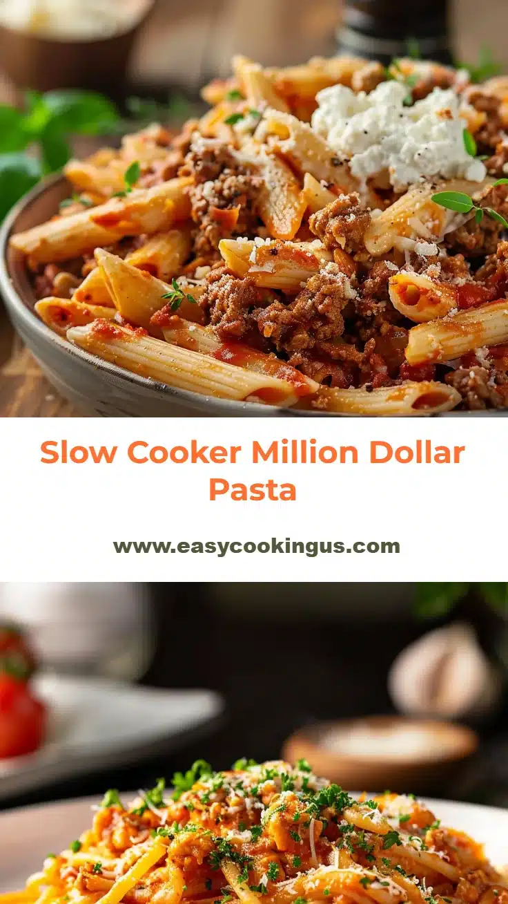 Slow Cooker Million Dollar Pasta