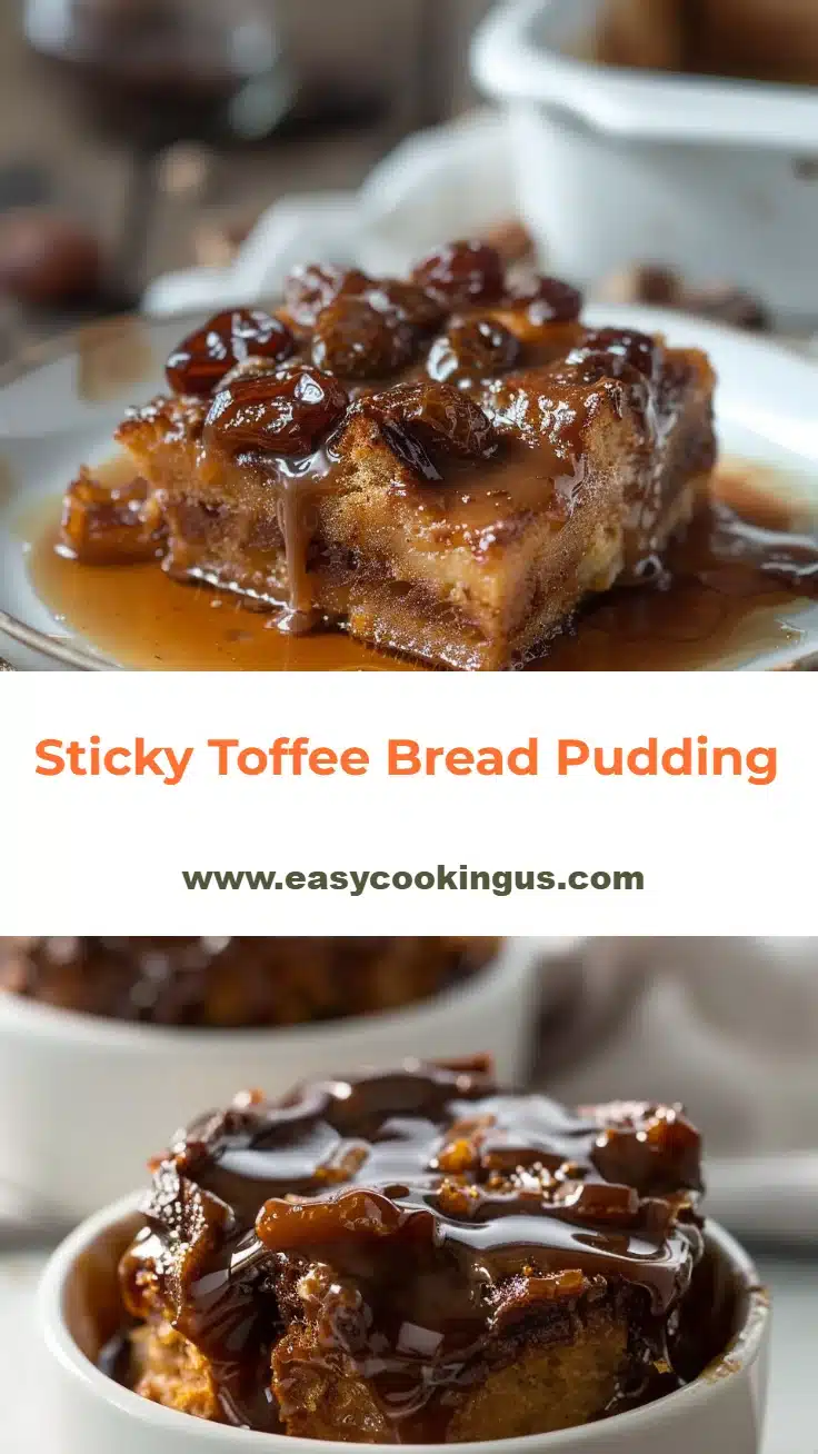 Sticky Toffee Bread Pudding