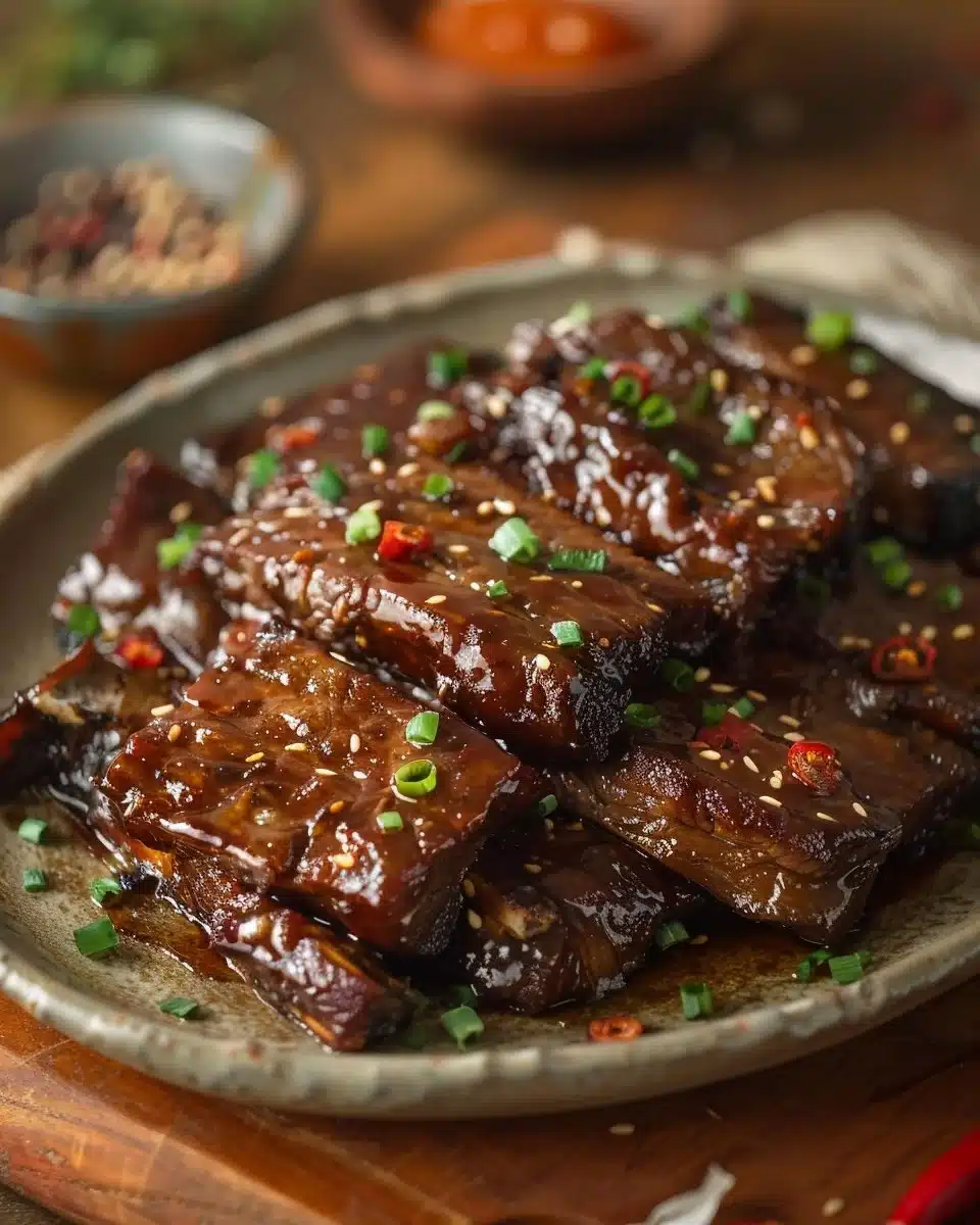 Sweet and Sour Beef Brisket