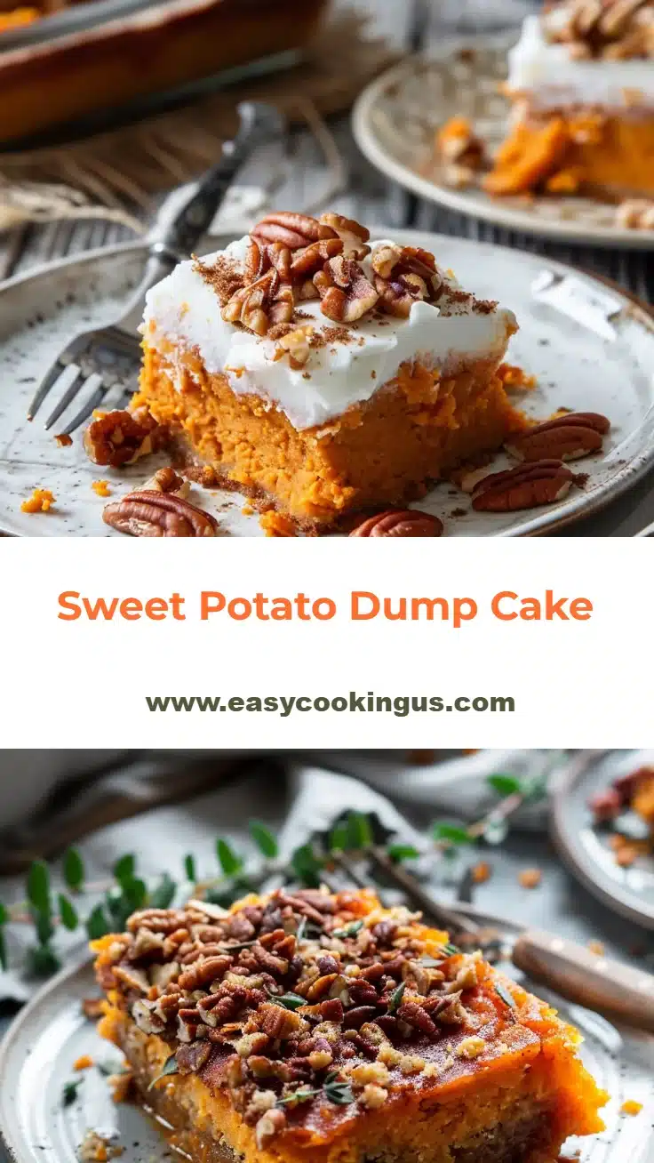 Sweet Potato Dump Cake
