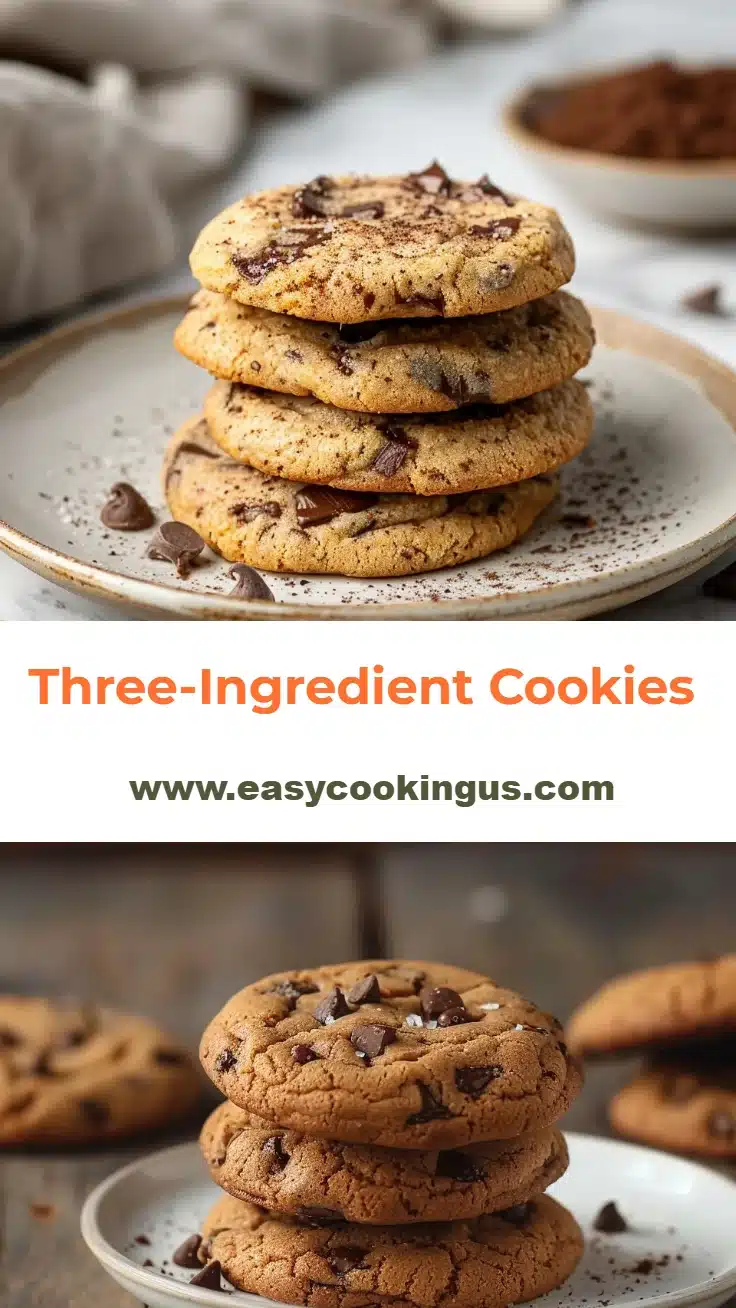 Three-Ingredient Cookies