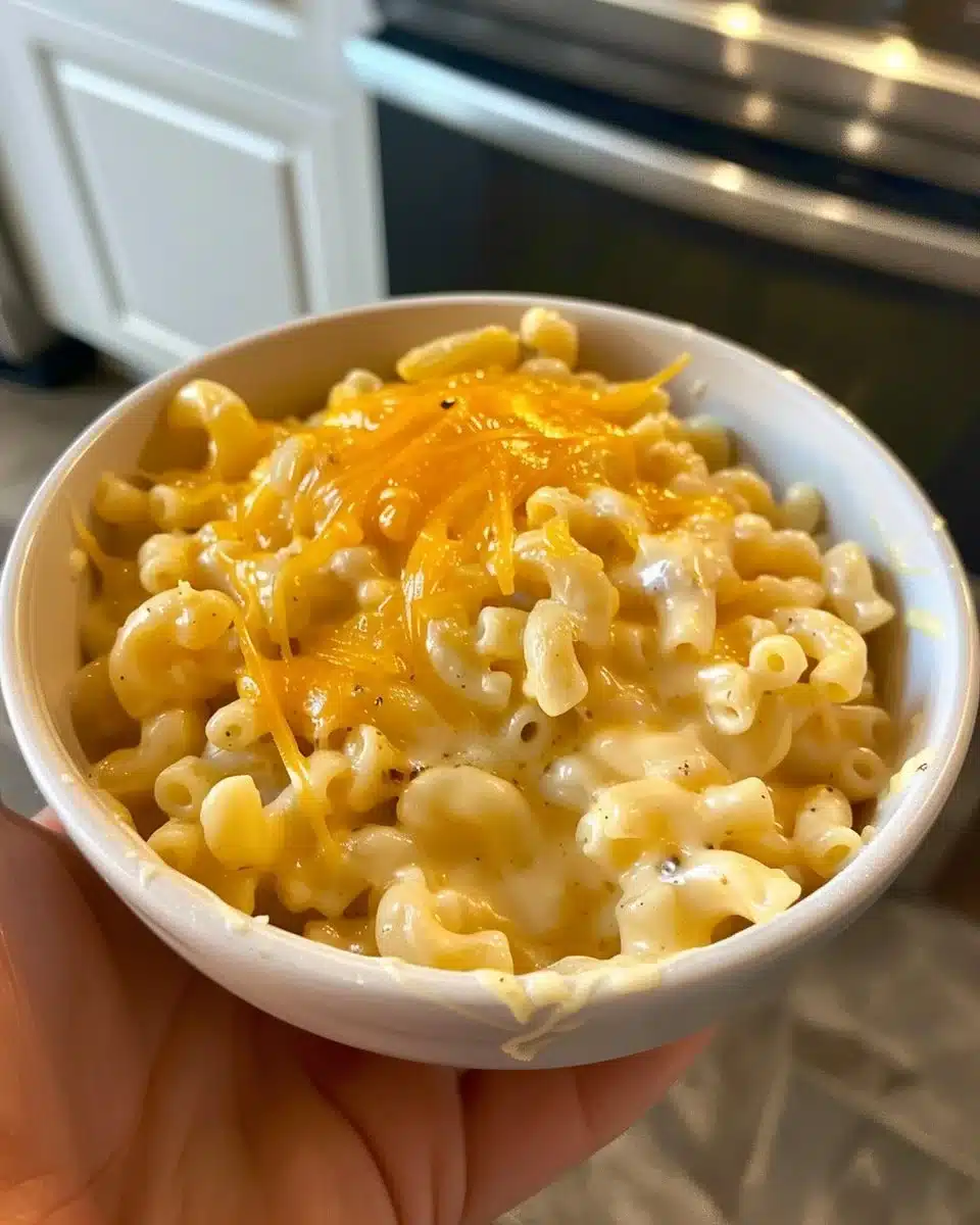 Big Martha's Macaroni and Cheese dish, creamy and cheesy comfort food
