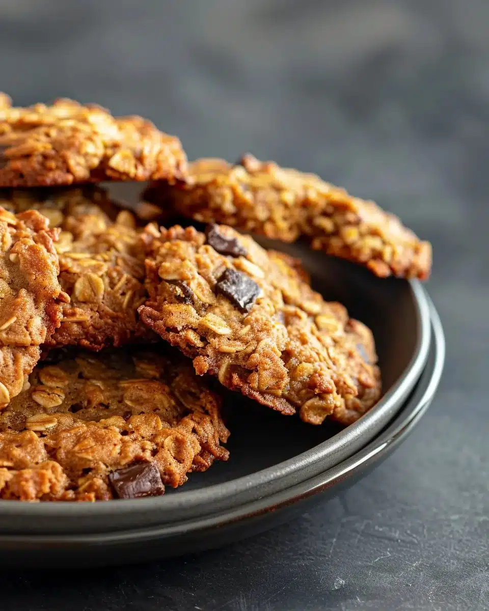 Chewy Oatmeal Bar Cookies