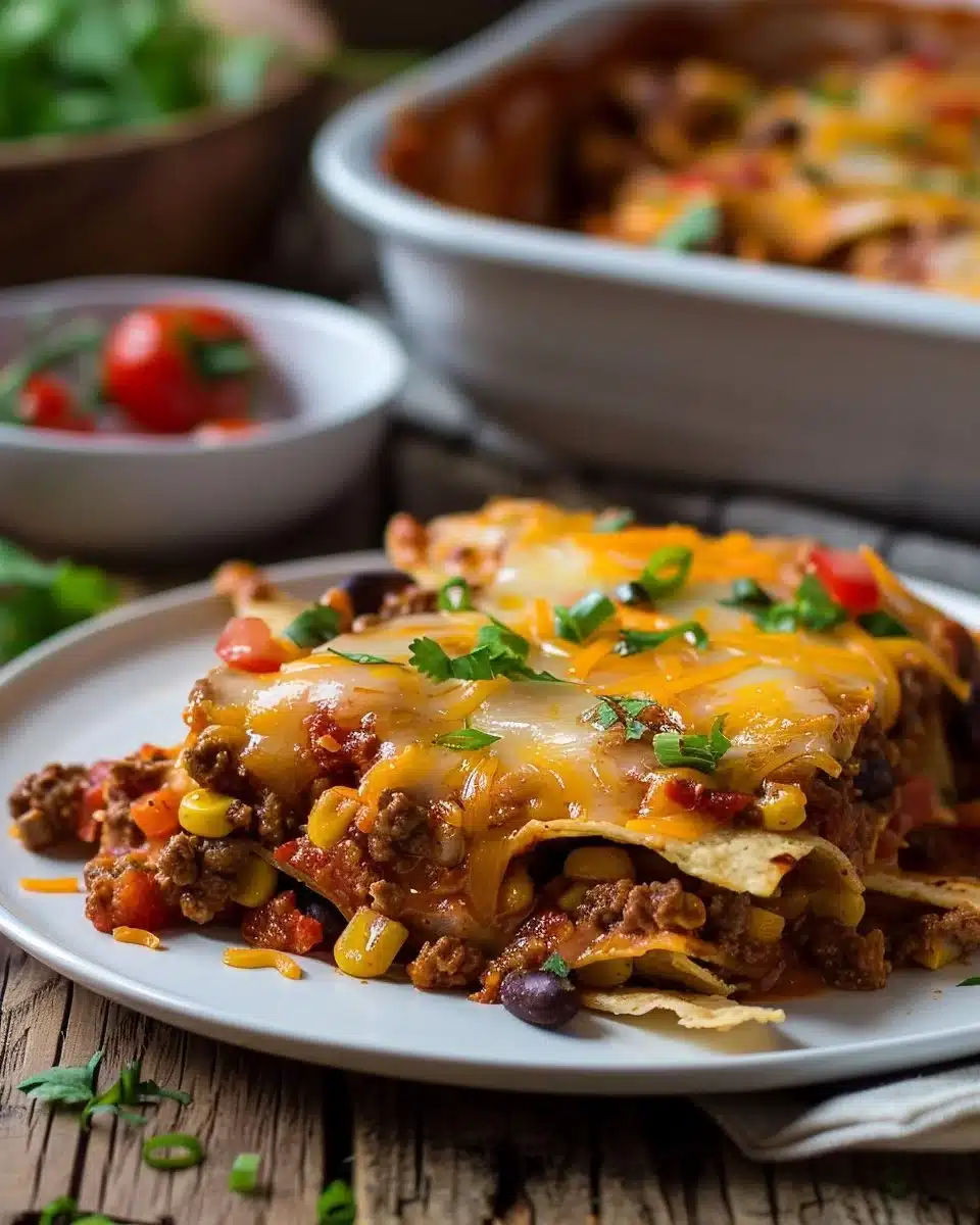 Easy Nacho Casserole