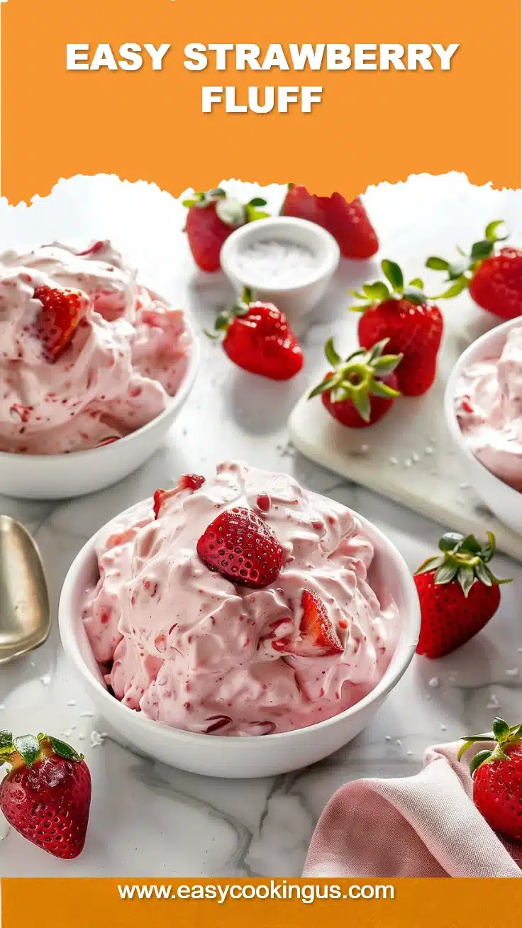 Easy Strawberry Fluff