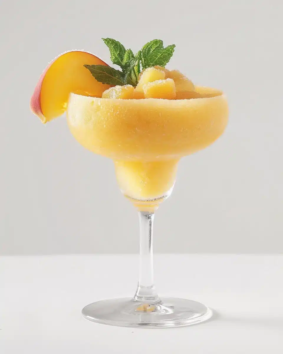 Frozen Peach Margarita