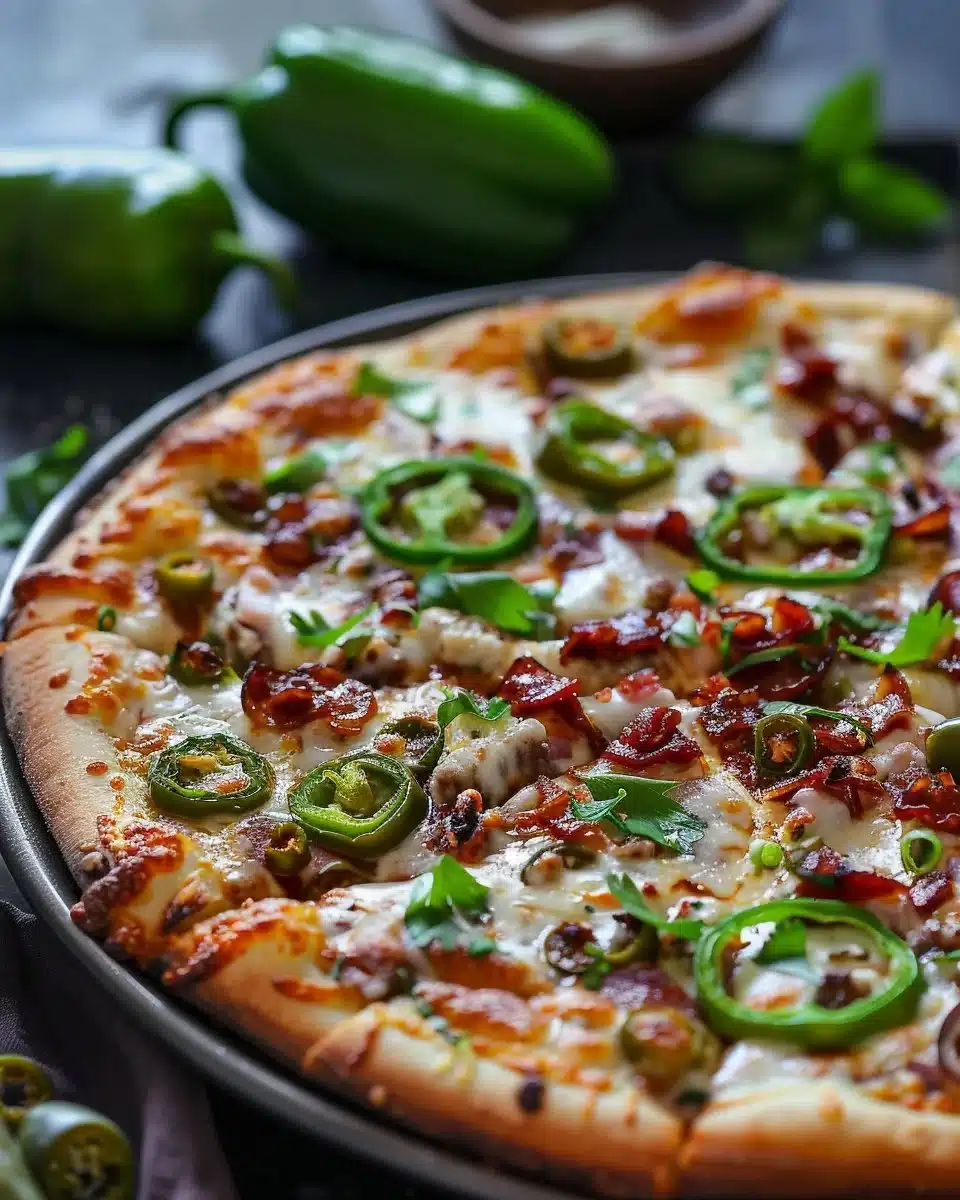 Jalapeno Popper Pizza