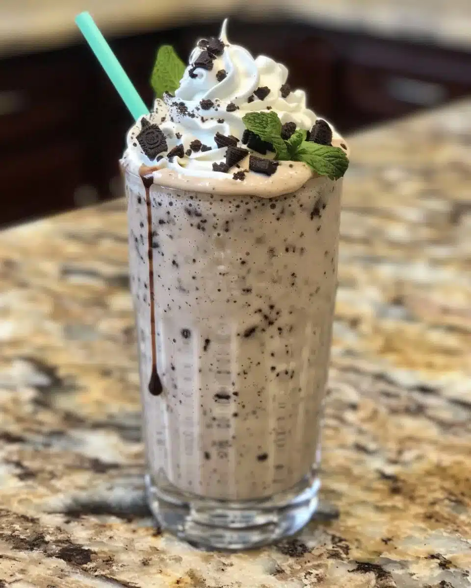 Delicious milkshake topped with whipped cream and a cherry