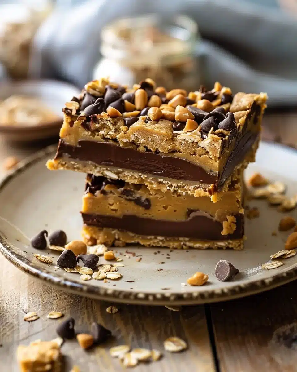 Peanut Butter Chocolate Bars