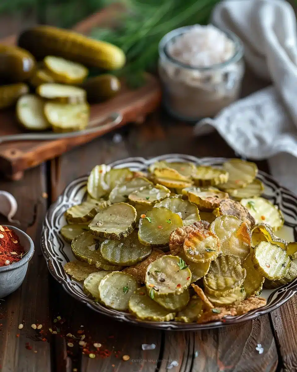 Two-Ingredient Pickle Chips
